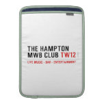 the Hampton  MWB Club  MacBook Air sleeves