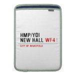 HMP/YOI  NEW HALL  MacBook Air sleeves