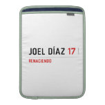 JOEL DÍAZ  MacBook Air sleeves