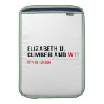 ELIZABETH U. CUMBERLAND  MacBook Air sleeves