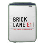 Brick lane  MacBook Air sleeves