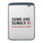DUMB AND DUMBER  MacBook Air sleeves