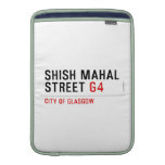 SHISH MAHAL  Street  MacBook Air sleeves