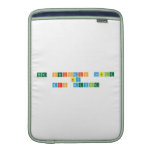 The periodic Table
 by
 Mrs Devine  MacBook Air sleeves