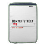 Boxter Street    MacBook Air sleeves