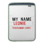 my  Name   MacBook Air sleeves