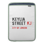 Keylia Street  MacBook Air sleeves