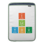 I
 Lv
 You  MacBook Air sleeves