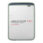 abdi khadar   MacBook Air sleeves