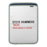steve hammers   MacBook Air sleeves