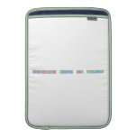 Periodic Table of Disney  MacBook Air sleeves
