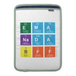 ema
 nada
 bff  MacBook Air sleeves