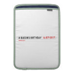 A Queen's birthday   MacBook Air sleeves