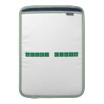 Auguri Giacomo  MacBook Air sleeves