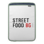 Street Food  MacBook Air sleeves