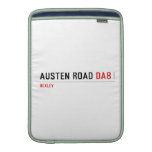 Austen Road  MacBook Air sleeves