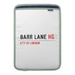 Barr Lane  MacBook Air sleeves