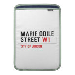Marie Odile  Street  MacBook Air sleeves