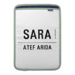 sara  MacBook Air sleeves