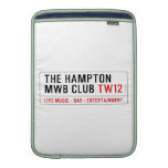 the Hampton  MWB Club  MacBook Air sleeves