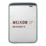 Welkom  MacBook Air sleeves