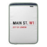 Main St.  MacBook Air sleeves