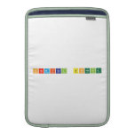 chemical bonding  MacBook Air sleeves