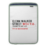 glenn walker street  MacBook Air sleeves