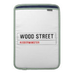 Wood Street  MacBook Air sleeves