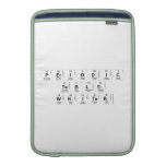 Periodic
 Table
 Writer  MacBook Air sleeves
