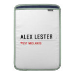 Alex Lester  MacBook Air sleeves