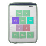 my
 name
 is 
 tamy   MacBook Air sleeves