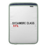 SYCAMORE CLASS   MacBook Air sleeves