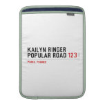 Kailyn ringer Popular road  MacBook Air sleeves