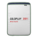 COLDPLAY   MacBook Air sleeves
