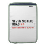 Seven Sisters Road  MacBook Air sleeves