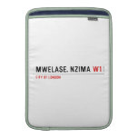 MWELASE. NZIMA  MacBook Air sleeves