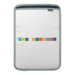 Tabla periodica  MacBook Air sleeves