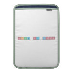 Oliver St.John  MacBook Air sleeves