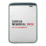 gurkha memorial  MacBook Air sleeves