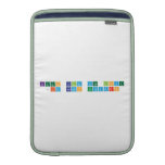 keep calm and love 
 jim ramos escuadro  MacBook Air sleeves