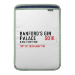Banford's Gin  Palace  MacBook Air sleeves