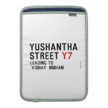 Yushantha  Street  MacBook Air sleeves