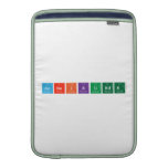 scheikunde  MacBook Air sleeves