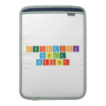 Periodick
 Table
 Writer  MacBook Air sleeves