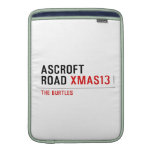 ASCROFT ROAD  MacBook Air sleeves