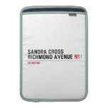 Sandra Cross Richmond Avenue  MacBook Air sleeves