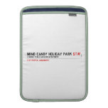 MIND CANDY HOLIDAY PARK  MacBook Air sleeves