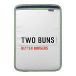  TWO BUNS  MacBook Air sleeves