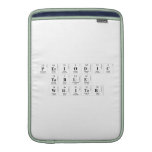 Periodic
 Table
 Writer  MacBook Air sleeves